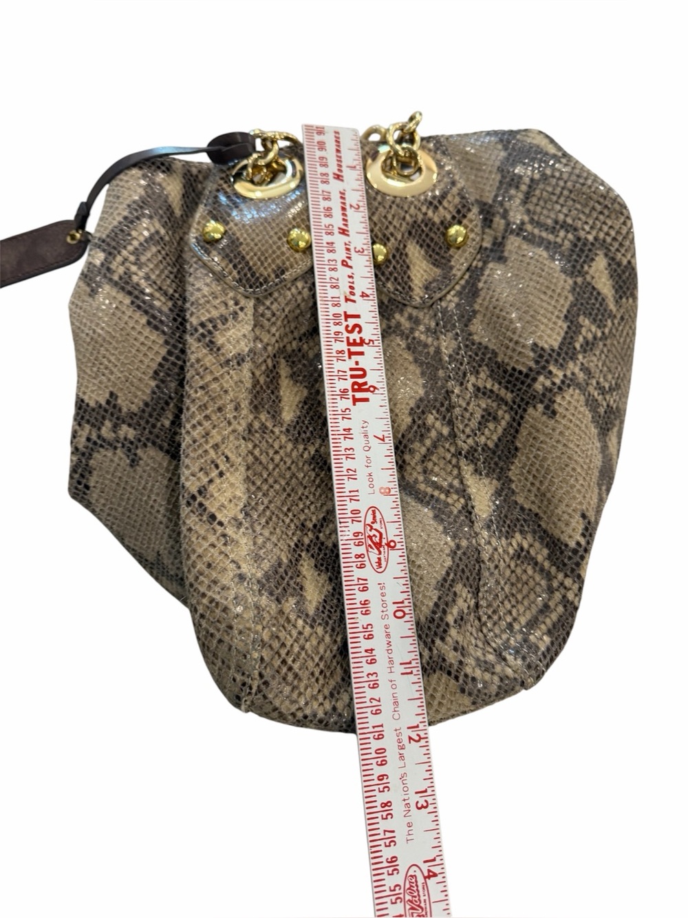 Cynthia Rowley Embossed Leather Hobo - Picture 10 of 14